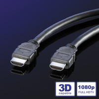 VALUE Câble de raccordement pour écran HDMI High Speed M-M 1,0m