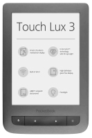 PocketBook Touch Lux 3 eBook-Reader Touchscreen 4 GB WLAN Grau