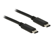 DeLOCK 0.5m USB 2.0 kabel USB 0,5 m USB C Czarny