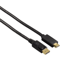 Hama 54594 1.8 m Displayport HDMI Black