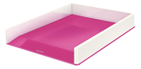 Leitz 53611023 asztali tálca és iratrendező Polisztirén Fémes, Rózsaszín