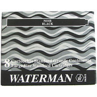 Waterman S0110850 Recambio de bolígrafo Negro 8 pieza(s)