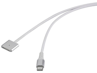 Renkforce RF-6437916 USB Kabel 2 m USB C MagSafe 3 Weiß