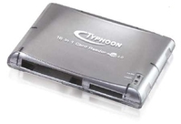 Typhoon USB 2.0 16-in-1 Card Reader kártyaolvasó