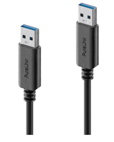 PureLink IS2401-010 USB Kabel 1 m USB 3.2 Gen 1 (3.1 Gen 1) USB A Schwarz