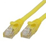 Microconnect UTP605YBOOTED kabel sieciowy Żółty 5 m Cat6