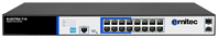 Ernitec ELECTRA-T16 network switch Managed L2 Gigabit Ethernet (10/100/1000) Power over Ethernet (PoE) 1U Black