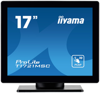 iiyama ProLite T1721MSC-B2 Monitor PC 43,2 cm (17") 1280 x 1024 Pixel SXGA LED Touch screen Da tavolo Nero