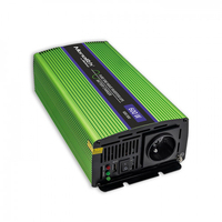 Qoltec Monolith áramátalakító és inverter Automatikus 600 W Zöld