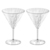 koziol 4419535 Cocktail-/Likör-Glas Martini-Glas