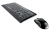 Fujitsu LX901 Tastatur Maus enthalten RF Wireless AZERTY Schwarz