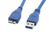 Lanberg CA-US3M-10CC-0005-B cable USB 0,5 m Micro-USB A USB A Azul