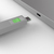 Lindy USB Type C Port Blocker Key - Pack of 4 Blockers, Green