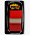 3M I680-1 étiquette auto-collante Rectangle Amovible Rouge 50 pièce(s)
