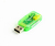 Gembird SC-USB-01 zmieniacz płci / kabli 3,5 mm Zielony