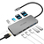 EXSYS EX-1221HM notebook dock & poortreplicator USB 3.2 Gen 1 (3.1 Gen 1) Type-C Zilver
