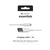 mophie essentials charging cables | 1M Bianco