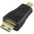 SpeaKa Professional SP-5136932 tussenstuk voor kabels HDMI Mini (C) HDMI Micro (D) Zwart