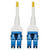 Tripp Lite N370-30M-AR InfiniBand/fibre optic cable LC OFNR OS2 Geel