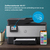 HP OfficeJet Pro HP 9019e All-in-One-printer, Kleur, Printer voor Kleine kantoren, Printen, kopiëren, scannen, faxen, HP+; Geschikt voor HP Instant Ink; Automatische documentinv...