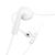 Hama Advance Headset Bedraad In-ear Oproepen/muziek Wit