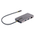 StarTech.com Adaptateur Multiport USB C - Vidéo Double HDMI 4K 60Hz - Hub USB-A 5 Gbps à 2 Ports, 100W Power Delivery Pass-Through, GbE, SD/Micro SD, Station d'Accueil/Mini Dock...