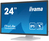 iiyama ProLite écran plat de PC 60,5 cm (23.8") 1920 x 1080 pixels Full HD LCD Écran tactile Multi-utilisateur Blanc