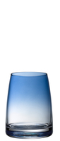 WMF DIVINE COLOR Wasserglas rauchblau | Maße: 10,3 x 7,8 x 7,8 cm