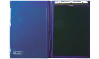 AVERY Zweckform Porte-bloc double, A4, film PVC, bleu (7202301)
