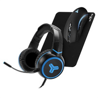 T'nB ELYTE Gamer Starterpack 3 in 1 Mousepad, Gaming Mouse, Gaming Headset