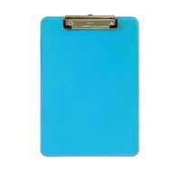 Tavoletta portablocco MAULneon, blu trasparente