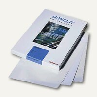 Regulus Signolit Kopier-S/W-Laserdruckfolie SLW, DIN A4, selbstklebend, weiß/opak, 100 Blatt