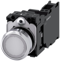 SIEMENS 3SU1156-0AB60-3FA0 PUSHBUTTON ILLUMINATED 22MM RO