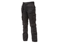 Black Holster Trousers Waist 30in Leg 29in