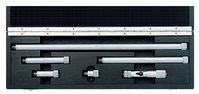 MAHR 2 ponton mérő rudas furatmikrométer készlet skáladobos : 100 - 150 mm / 0,01 mm 4168020