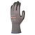 Skytec Tons TF-1 Grey/Black Foam Nitrile Gloves - Size 6