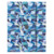 Sammelbox A4 PP Wild Animals Blue, PP, 120 g/qm, A4, 40 mm, Motiv Blue