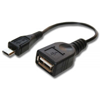 Adapterkábel micro-USB OTG (USB on-the-go)