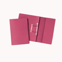 Pocket Spiral Files 285gsm Foolscap Red (Pack of 25) TPFM-REDZ