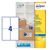 Avery Inkjet Parcel Labels 4 Per Sheet White (Pack of 100) J8169-25