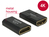 Adapter High Speed HDMI mit Ethernet – HDMI-A Buchse an HDMI-A Buchse 4K Gender Changer schwarz, Del