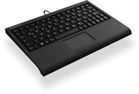 Ack-3410 Keyboard Usb Qwertz German Black Egyéb