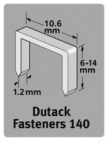 Nieten Dutack 140-10mm
