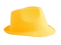 chapeau tribly toile jaune fluo adulte