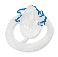 AEROpart 11-E Sauerstoffmaske mit Nasenclip für Erwachsene 2,0m Hum (1 Stück) , Detailansicht