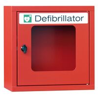Defibrillator cupboard