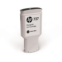 HP 727 matt fekete DesignJet tintapatron, 300 ml