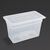 Vogue 1/3 Gastronorm Container with Lid Made of Polypropylene 200mm 6.9Ltr