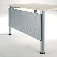 Schreibtisch Geramöbel 4 Fuß Flex S-555103 (HGRAU)