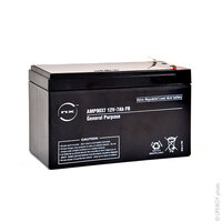 Unité(s) Batterie plomb AGM NX 7-12 General Purpose FR 12V 7Ah F4.8